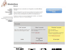 Tablet Screenshot of modellennet.be